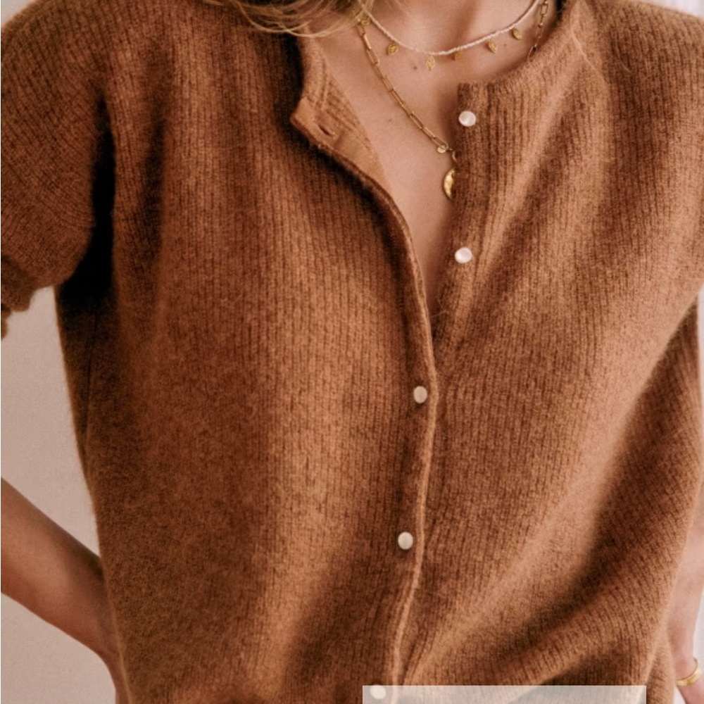 Sezane Gaspard Sweater (Camel/Size S)